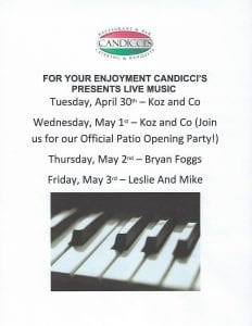 Candicci's Restaurant and Bar - Live Music