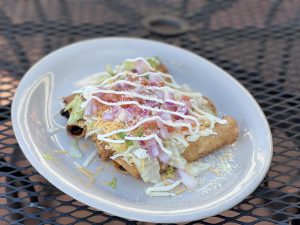 $14.99 Taquitos served with 1 chicken, 1 potato, and 1 beef